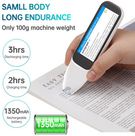 Mehrsprachiger Wörterbuch-Übersetzungsstift mit 3,51-Zoll-LCD-Touchscreen-Scanner